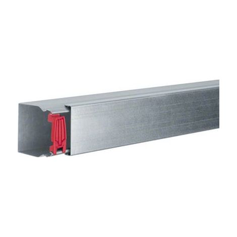 Hager LFS600600VERZ Kabelkanal Elektroinstallationskanal (L x B x H) 2000 x 60 x 60 mm 1 St. Verzinkt (LFS600600VERZ)