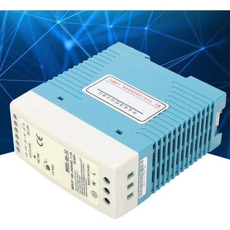BERM@MDR-40-12 40 W, Einzelausgang, ultradünne Schiene, Industriequalität, 100–240 V AC Eingangsspannung (1/5)