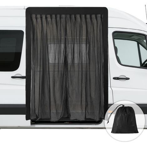 TolleTour Zanzariera magnetica per portiera di auto 150x110 cm, rete anti-insetti per auto, furgoni e SUV