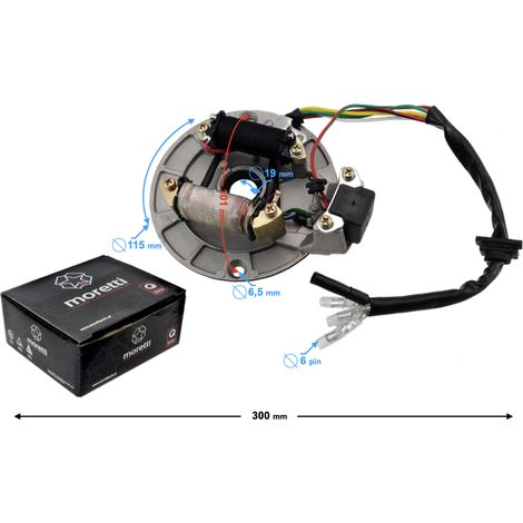 Bougie d'allumage pour moto cross 125cc (1/2)
