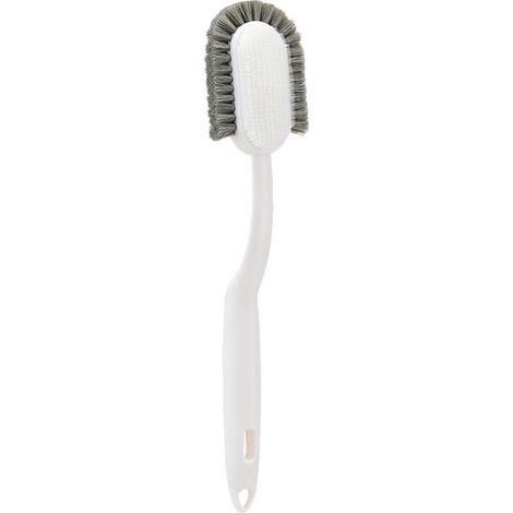 Brosse nettoyage salle de bain, long manche, antidérapante (1/5)