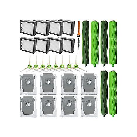 27-teiliges Ersatzteilset, kompatibel mit Roomba i7-Serie, i7, i7+