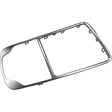 Enjoliveur chromé de pommeau de levier de vitesses 8V0864260A pour Audi A3 8V S3 2014-2019, panneau de console centrale avant 8V0 864 260 3Q7 (1/5)