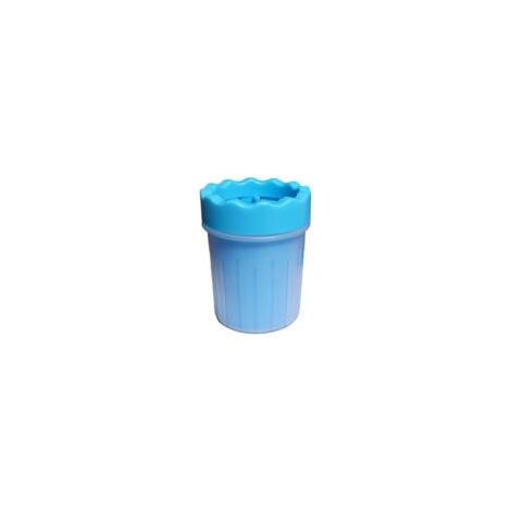 bleu Nettoyant pour pattes d'animaux, nettoyant pour pattes en siliCône, nettoyant pour pattes de chien portable avec serviette pour chiens, chats, soins de massage, griffes sales (1/4)