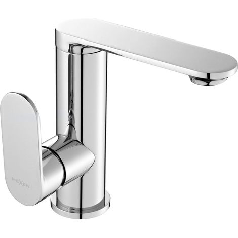 Mexen Milo Waschbeckenarmatur mit seitlichem Griff, Chrom - 71305-00 (1/2)