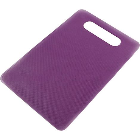 Planche à Découper - PP Alimentaire - 29 x 19 x 0,23 cm - Trou de Suspension - Lignes Anti-dérapantes - 1 Pièce (1/5)