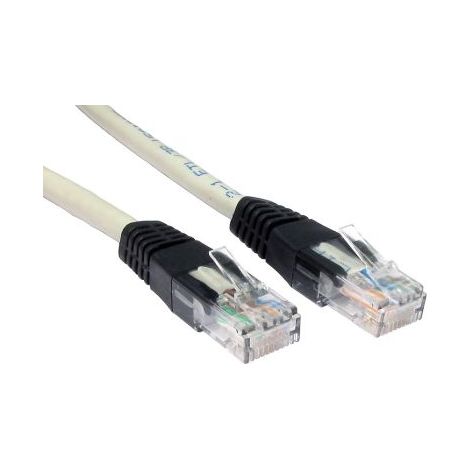 Câble Ethernet catégorie 6 UTP RS PRO, Gris, 20m PVC Avec connecteur ( Prix pour 1 )