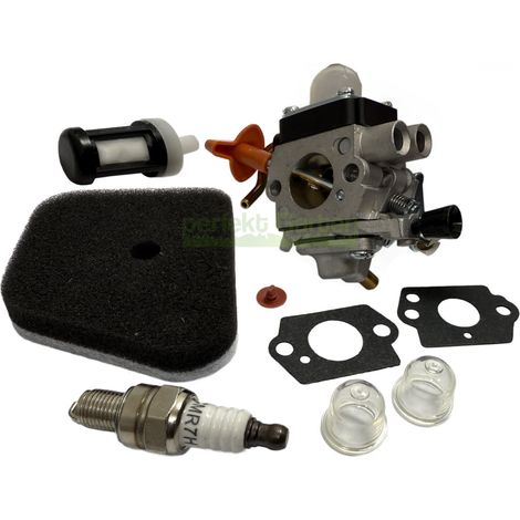 Kit carburateur pour débroussailleuse Stihl FT 100 HL 90 95 100 / 41801200603 41801200613 (1/2)