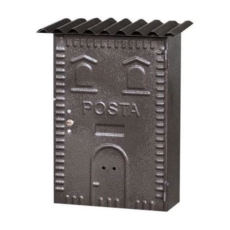 CASSETTA POSTALE FERRO BATTUTO 25X8X38HCM (702) (1/2)