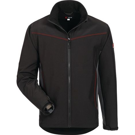 Veste en softshell Kian taille L noir/gris CRAFTLAND