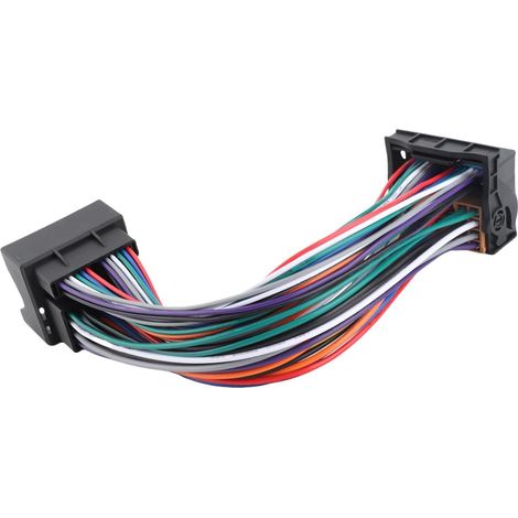 Faisceaux de Câbles Audio-vidéo, Kit de Faisceau de Câbles Stéréo pour Stéréo avec Connecteur 23 Cm 52 Broches pour (1/5)