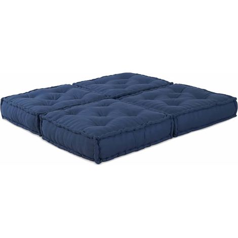 Canapé Modulable 2 pcs Indigo 70 x 70 x 36 cm tissu CFW168773 (1/5)