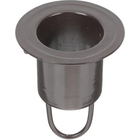 Adaptateur à Chaîne de Pluie, Adaptateur de Gouttière Décorative, Adaptateur Crochet Remplacement en Métal Antirouille Rétro pour Avant-Toit, Gouttière, Jardin (1/4)
