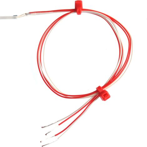 Capteur RTD PT100 RS PRO, Ø 2mm, L.10mm + 1m, +250°C max, Fil de sortie ( Prix pour Paquet de 5 )