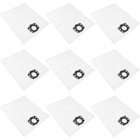 10 Vlies-Staubsaugerbeutel, passend für Kärcher Staubsaugermodelle MV4, MV5, MV6, WD4, WD5 und WD6 (1/5)
