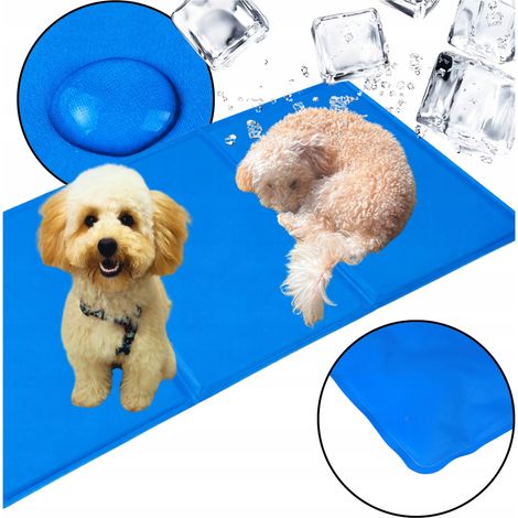 TAPPETINO RINFRESCANTE SPESSO PER CANI 65x50 cm GEL EFFETTO RINFRESCANTE XL (1/5)