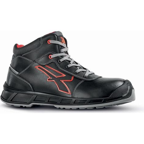 U-Power Sting ESD S3S CI FO SR Sicherheitshalbschuhe - 47 EU - Schwarze (1/2)
