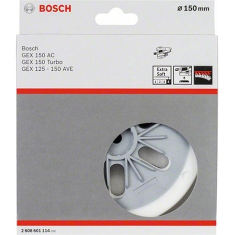 Plato lijador extrablando GEX 150  BOSCH 2608601114
