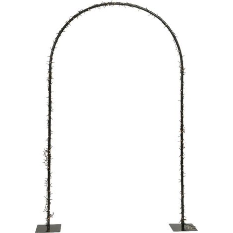 Figura luminosa di Arco, led a luce bianco caldo in acrilico da 230 cm (1/5)