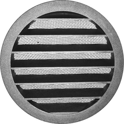 Grille de rejet extérieur circulaire fonte aluminium D de raccordement 400 mm S&P 870194