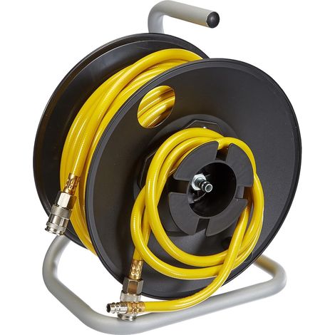 Stanley Avvolgitubo Con 20 Mt Di Tubo In Pvc Per Aria Compressa (1/8)