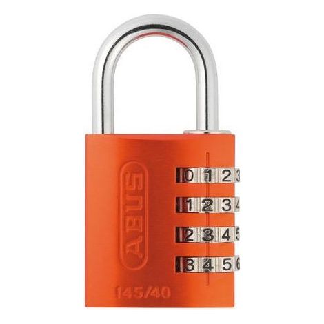 Cadenas à code ABUS 145/40 Couleur - Orange