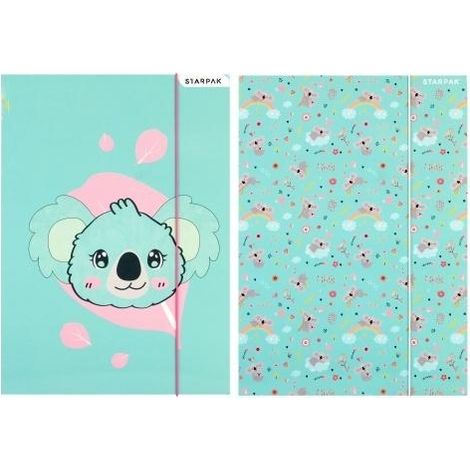 A4 Koala Mix Elastische Mappe
