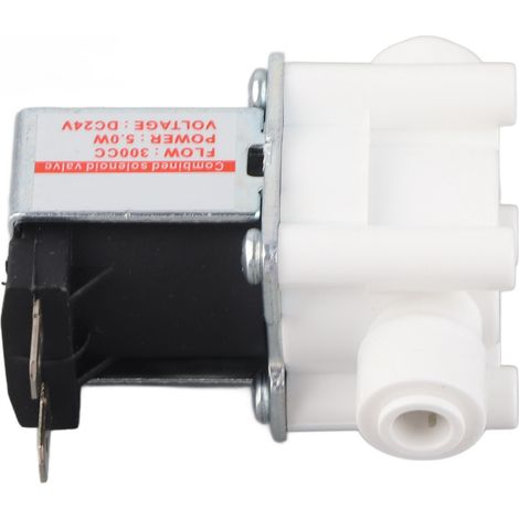 Électrovanne de vidange 24 V normalement fermée, 300 cm3, pour purificateur d'eau (1/5)