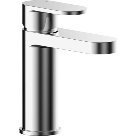 Nuie Binsey Mono Basin Mixer Tap with Push Button Waste - Chrome (1/5)