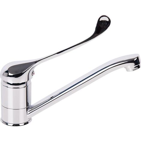 Grifo de cocina monomando con maneta higiénica 11,2 l/min (1/5)