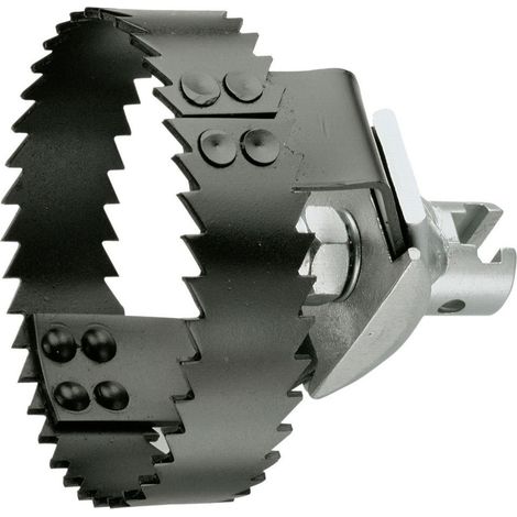 Rothenberger – Coupe-racine bidirectionnel 22K D=65mm – Pour racines et matières solides – Compatible avec spirales S/SMK – 72265