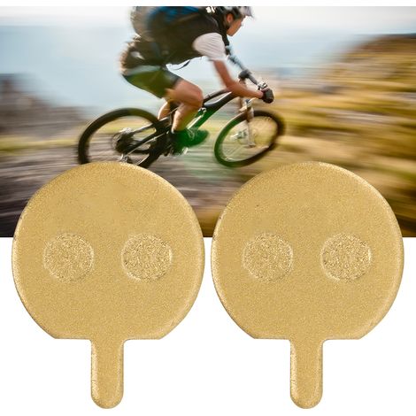 1 paire de plaquettes de frein à disque de qualité pour vélo de montagne (métal) (1/4)