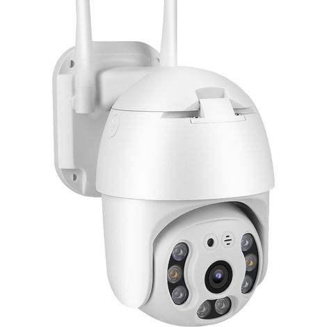 Caméra dôme étanche 8 LED 2,5 pouces 1080P Wifi Vision nocturne CCTV Sécurité domestique 110-240V (US) (1/5)
