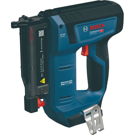 Bosch – Cloueur à bois sans fil 18V – Moteur Brushless – Longueur de clou 15-35mm – Pour bois dur et teck – Déclenchement individuel et en série