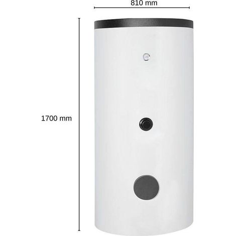 Evenes Warmwasser-Standspeicher EV-TEDS-1 W 500 1 Wärmetauscher 493 L Trinkwasser (1/5)