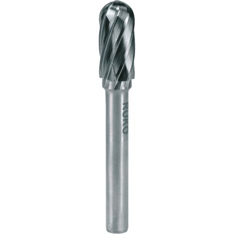 Frässtift WRC Ø 12mm Kopflänge 25mm Schaft-Ø 6mm Hartmetall Verzahnung Alu RUKO (1/5)