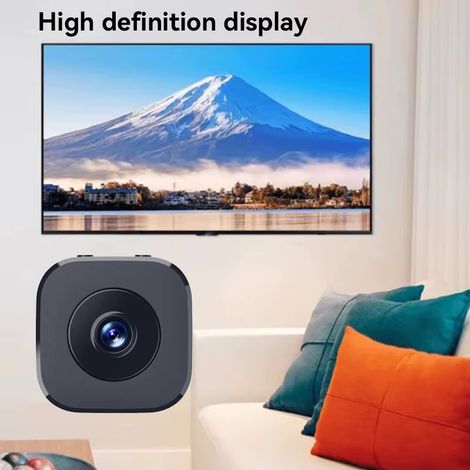 FLITI 4K HD WiFi Surveillance Camera with Night Vision, Waterproof, and Motion Detection - Black (1/5)