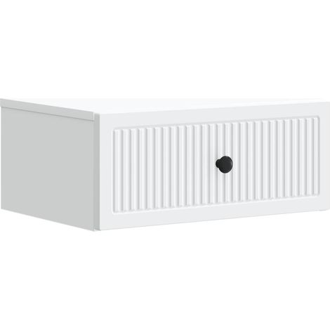 Bedside Cabinet White 49 x 34.5 x 20 cm Engineered Wood vidaXL (1/5)