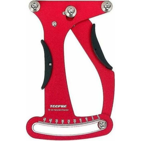 Indicateur de vlo de route en alliage daluminium mtre tensiomtre outil de rparation de roue de Tension de rayon de vlo (1/4)