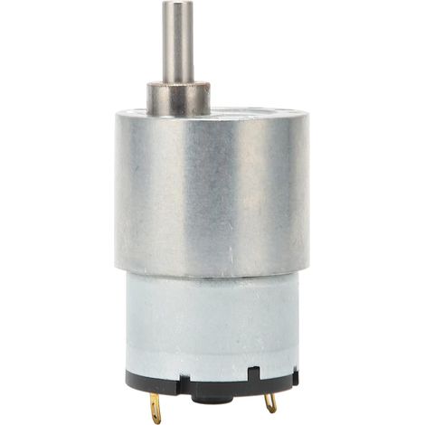 Micro à Engrenages DC12V, Transmission de Réduction Autobloquante de 7 Tr/min pour Ouvre-fenêtres, Ouvre-portes, Cuivre (1/4)