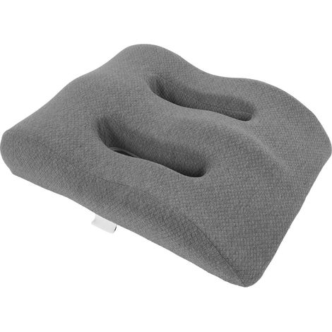 Oreiller de jambe triangulaire multifonctionnel à manchon détachable en mousse à mémoire de forme (1/5)