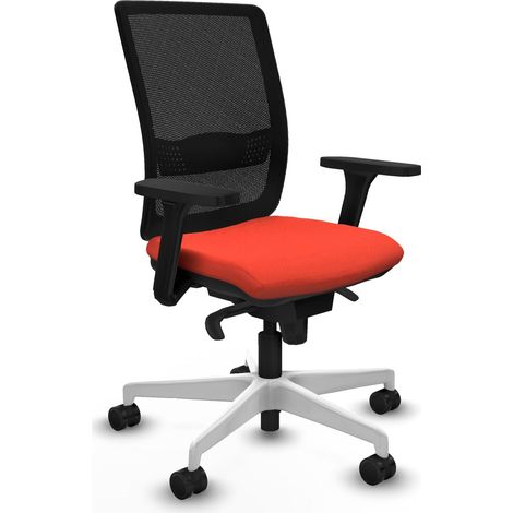 Silla piqueras y crespo Haches negro 65 mm ruedas ergonómica (1/2)