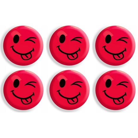 IMANES PARA T. 30MM/6 LENGUA ROJA TETIS (1/2)