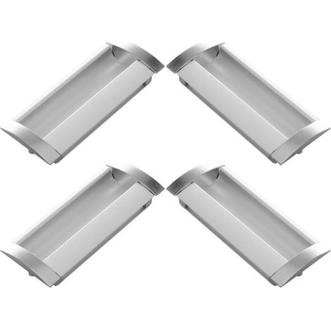 encastrées en aluminium pour portes coulissantes poignées