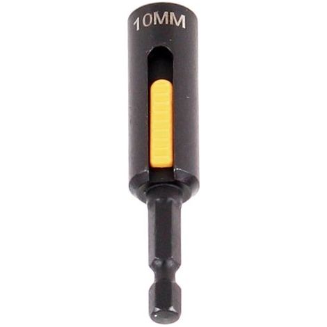 DEWALT CLÉ À DOUILLE MAGNÉTIQUE, 6 PANS, 10 X 75 MM, DT7440 DE QZ (1/5)