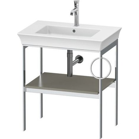 DURAVIT WT4543R9292 Console métallique autoportante White Tulip (1/2)