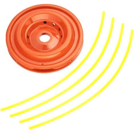 Four-Line Brush Trimmer Head for Alloy Lawnmower - (1/3)