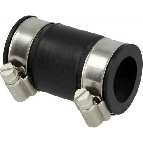 Tuyau de raccordement solaire 38 mm avec 2 colliers inox