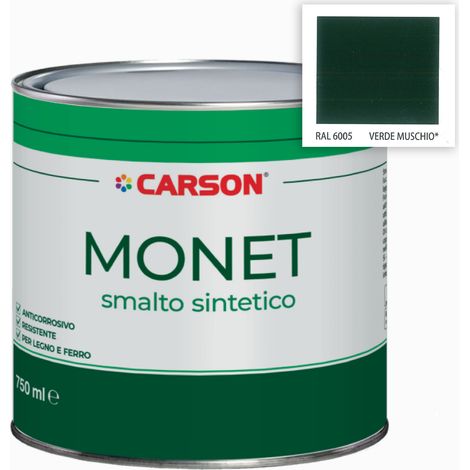 Monet smalto sint. verde muschio 6005 lt 0,75 (1/2)