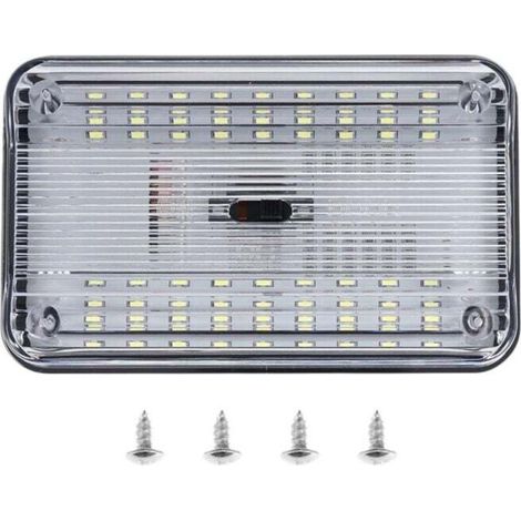 Éclairage Intérieur Voiture 36 LED Plafond Toit Lecture Lumière Ambiante (1/4)